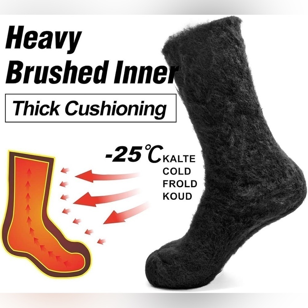 NEW Busy Socks Unisex Thermal Socks - Picture 4 of 5